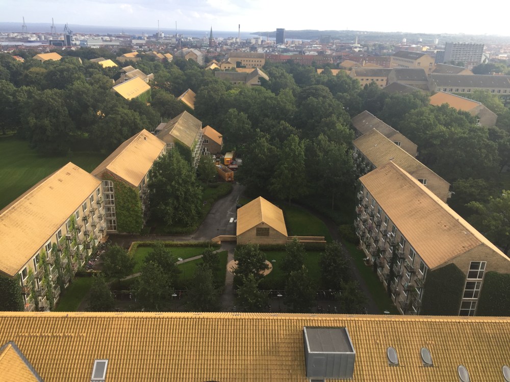 University buildings from AU library-15th floor